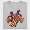 Patriotic Sneaker Girl DTF Transfer