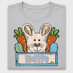 Cute Easter Bunny Carrots DTF Transfer