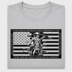 Minuteman Second Amendment DTF Transfer