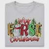 My First Christmas Snowman DTF Transfer