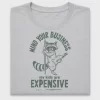 Mind Your Business Raccoon DTF Transfer