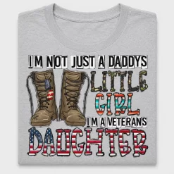 Veteran's Daughter DTF Transfer Design