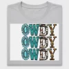 Western Howdy DTF Transfer