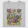 Mardi Gras Bead DTF Transfer Design
