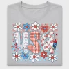 Retro USA Floral DTF Transfer