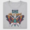 Boho Butterfly She Who Is Brave DTF Transfer