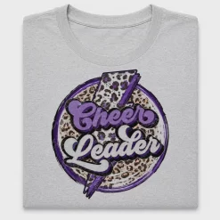Cheer Leader Leopard DTF Transfer