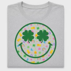 St. Patrick's Day Smiley Face DTF Transfer