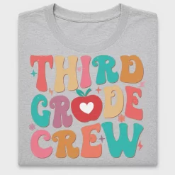 Retro 3rd Grade Crew DTF Transfer