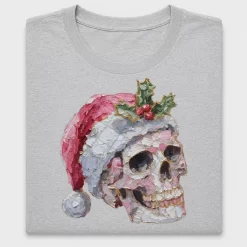Christmas Skull DTF Transfer