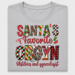 Santa's Favorite OBGYN DTF Transfer