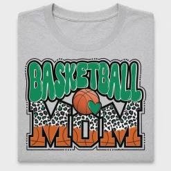Basketball Mom Leopard DTF Transfer