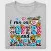Coffee and Sarcasm DTF Transfer