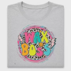 Wax Boss Leopard Lightning DTF Transfer