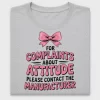 Sassy Attitude Bow DTF Transfer