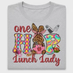 One Hop Lunch Lady DTF Transfer