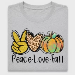 Peace Love Fall DTF Transfer