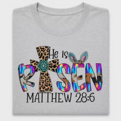He Is Risen Easter DTF Transfer