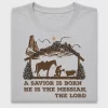 Western Nativity Cowboy DTF Transfer