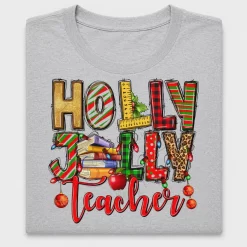 Holy Jolly Teacher DTF Transfer