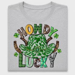 Howdy Lucky St. Patrick's Day DTF Transfer