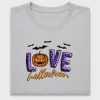 Love Halloween Pumpkin DTF Transfer