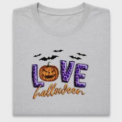 Love Halloween Pumpkin DTF Transfer
