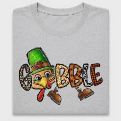 Gobble Thanksgiving Turkey DTF Transfer