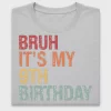 Bruh It's My 9th Birthday DTF Transfer