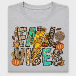 Fall Vibes Sunflower DTF Transfer