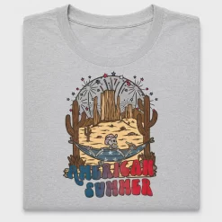 American Summer Skeleton DTF Transfer