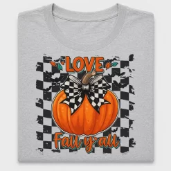 Retro Pumpkin Love Y'all DTF Transfer