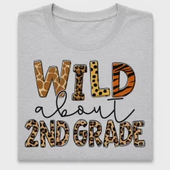 Wild About 2nd Grade DTF Transfer