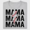 Baseball Mama Lightning Bolt DTF Transfer