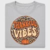 Thankful Vibes Leopard DTF Transfer