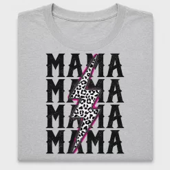 Mama Lightning Bolt DTF Transfer