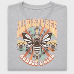 Retro Bee Humble Kind DTF Transfer