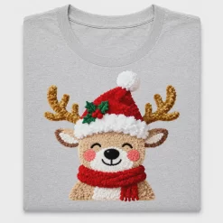 Cozy Christmas Reindeer DTF Transfer