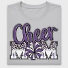 Cheer Mom Leopard Print DTF Transfer