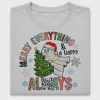 Merry Everything Happy Christmas Ghost DTF Transfer