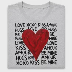 Retro Love Heart DTF Transfer