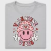 Retro Valentine Smiley Face DTF Transfer