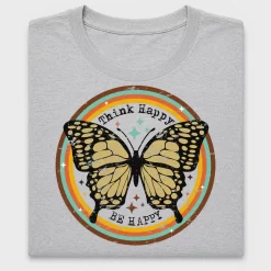 Retro Butterfly Rainbow DTF Transfer