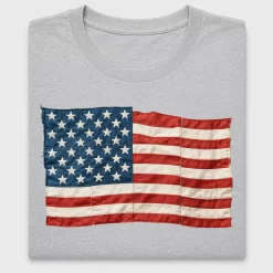 USA Flag Patchwork DTF Transfer