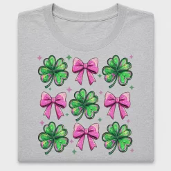 Coquette Shamrock Sequin DTF Transfer