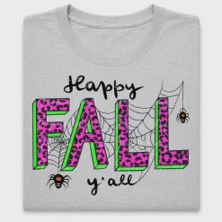 Happy Fall Y'all Leopard DTF Transfer