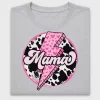 Mama Cowhide Heart DTF Transfer