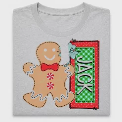 Gingerbread Boy Love DTF Transfer