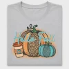 Hello Fall Pumpkin Latte DTF Transfer