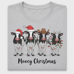 Mooey Christmas Highland Cows DTF Transfer